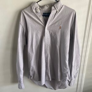 Men’s polo button up dress shirt